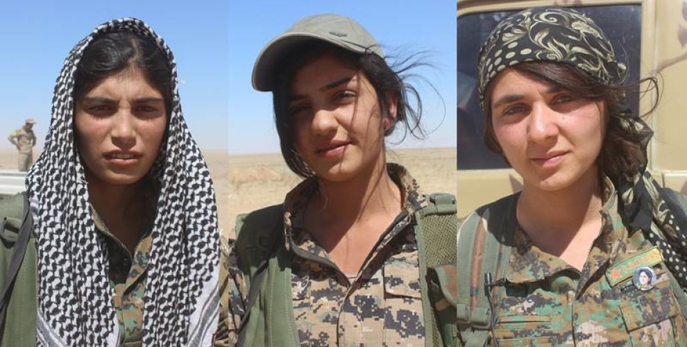 Anf Ypj Fighters We Will Liberate The Women Of Deir Ez Zor Too