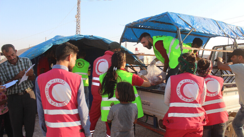 Brudgom Sportsmand ingeniørarbejde ANF | Kurdish Red Crescent calls for solidarity during Eid al-Adha