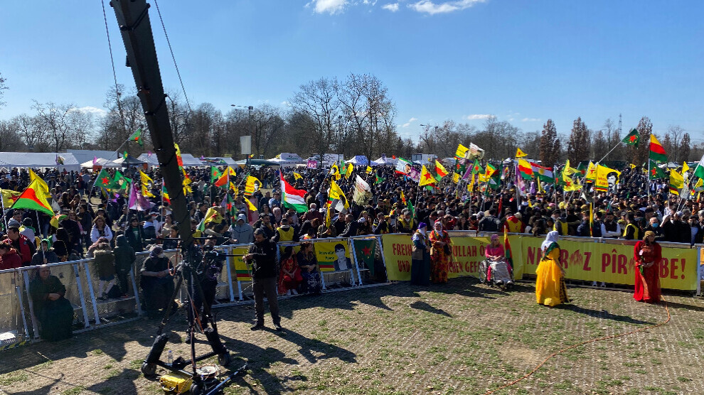ANF Newroz celebration kicks off in Frankfurt