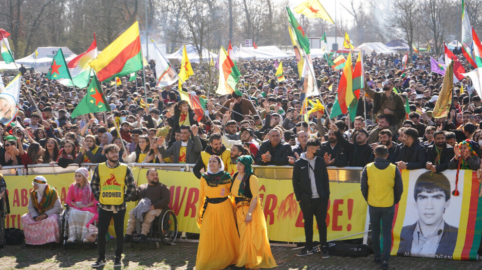 ANF Newroz celebrated in Frankfurt