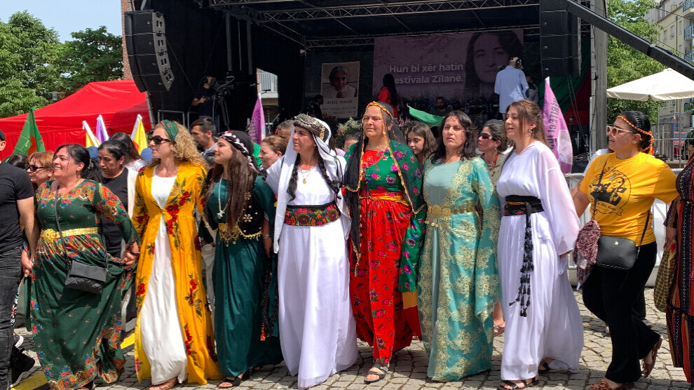 ANF  Zilan Women's Festival in Frankfurt vows resistance